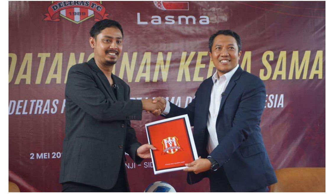 deltras FC x lasma dikara indonesia kerja sama deltras FC x lasma dikara indonesia kerja sama